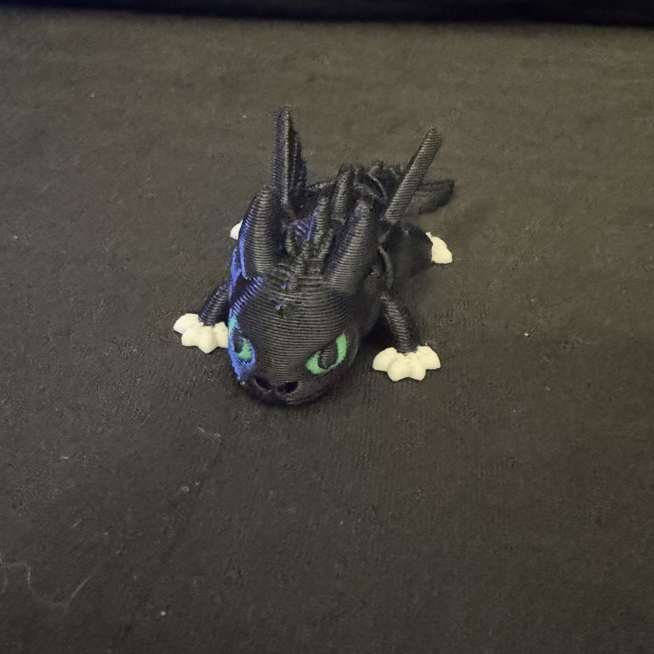 3D_printed-HTTYD-LittleMovers-Toothless HTTYD Little Movers Toothless - Image 1