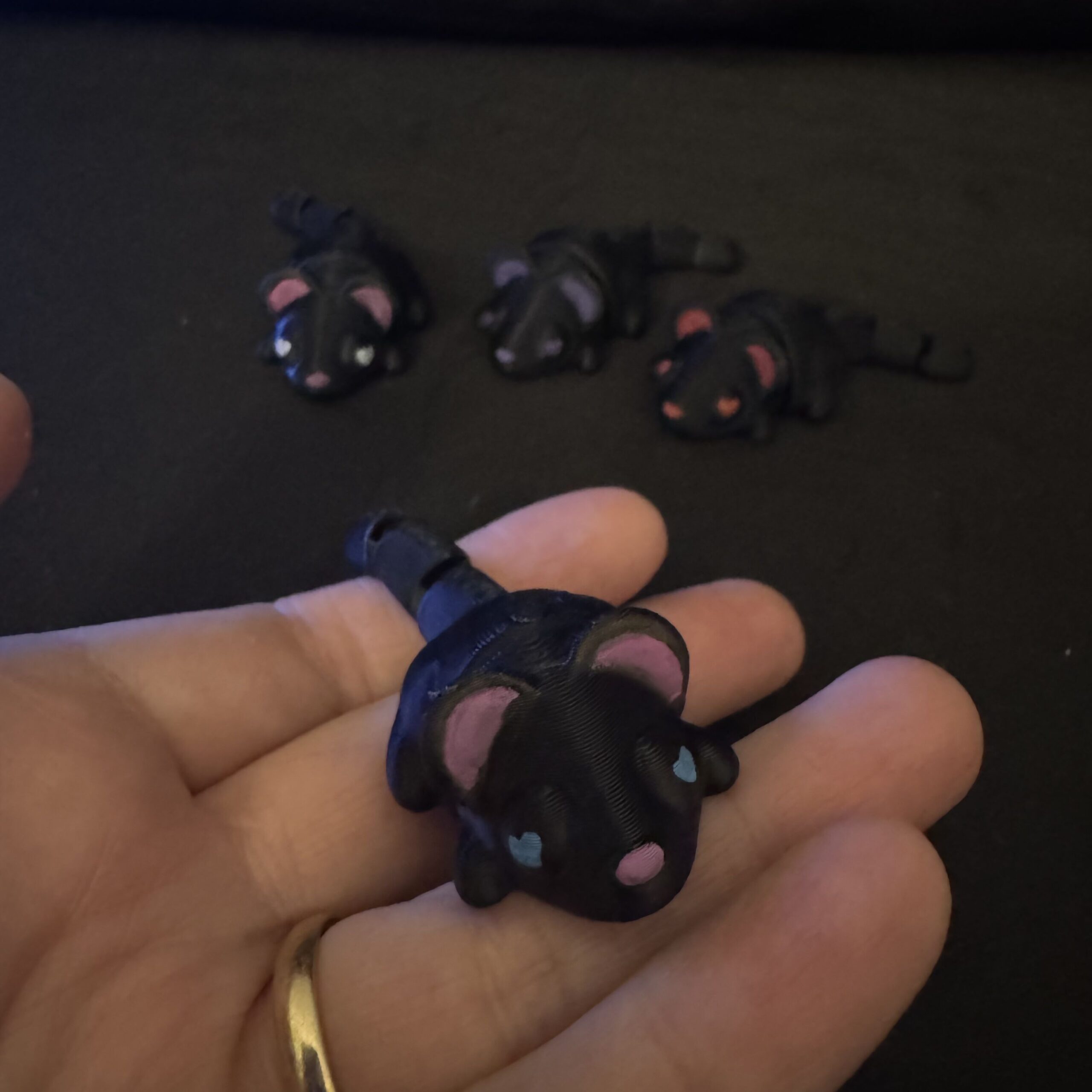 Mini Movers Mice Black