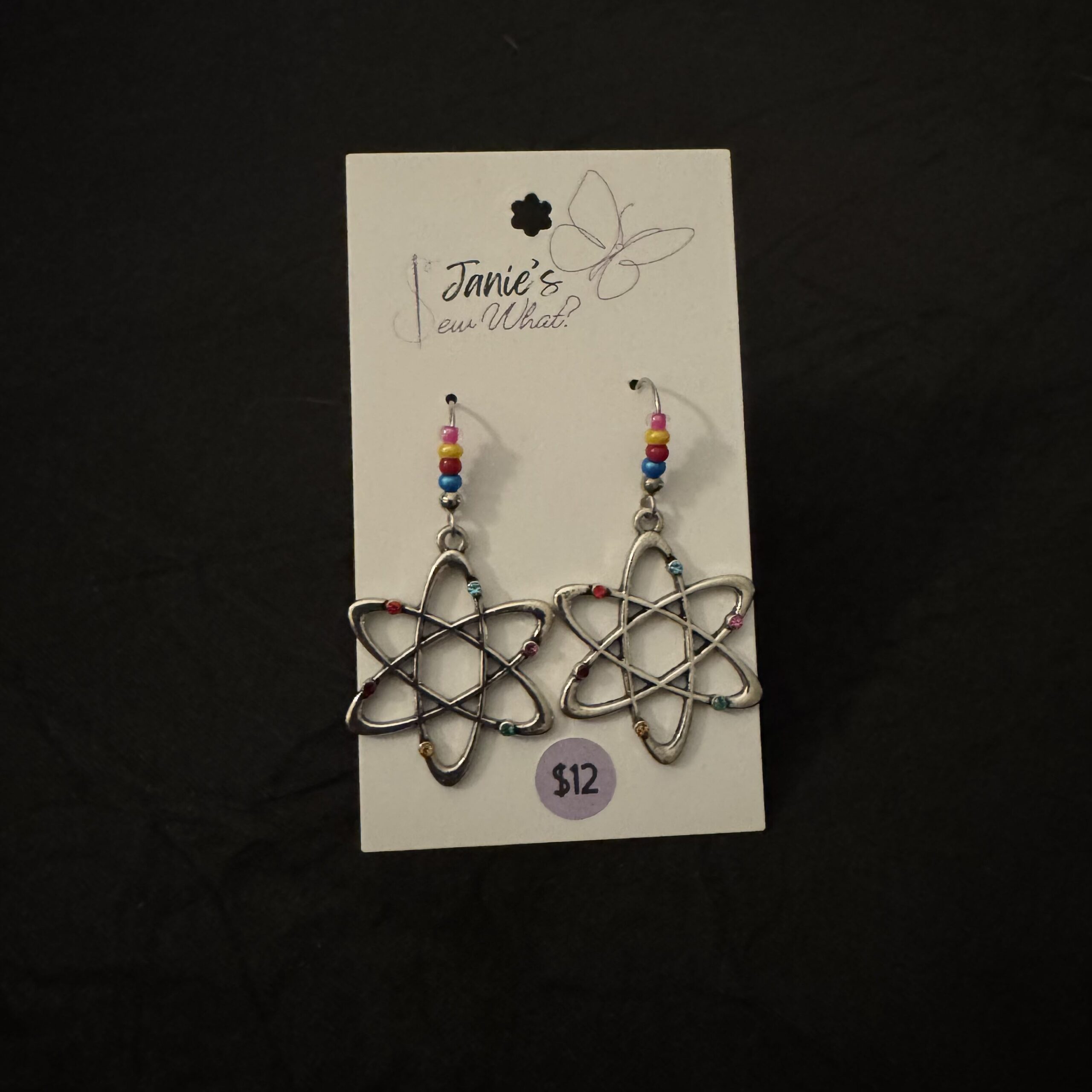 Earrings-Atoms Atoms - Image 1