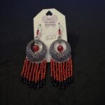 Beaded Red BlackStripe