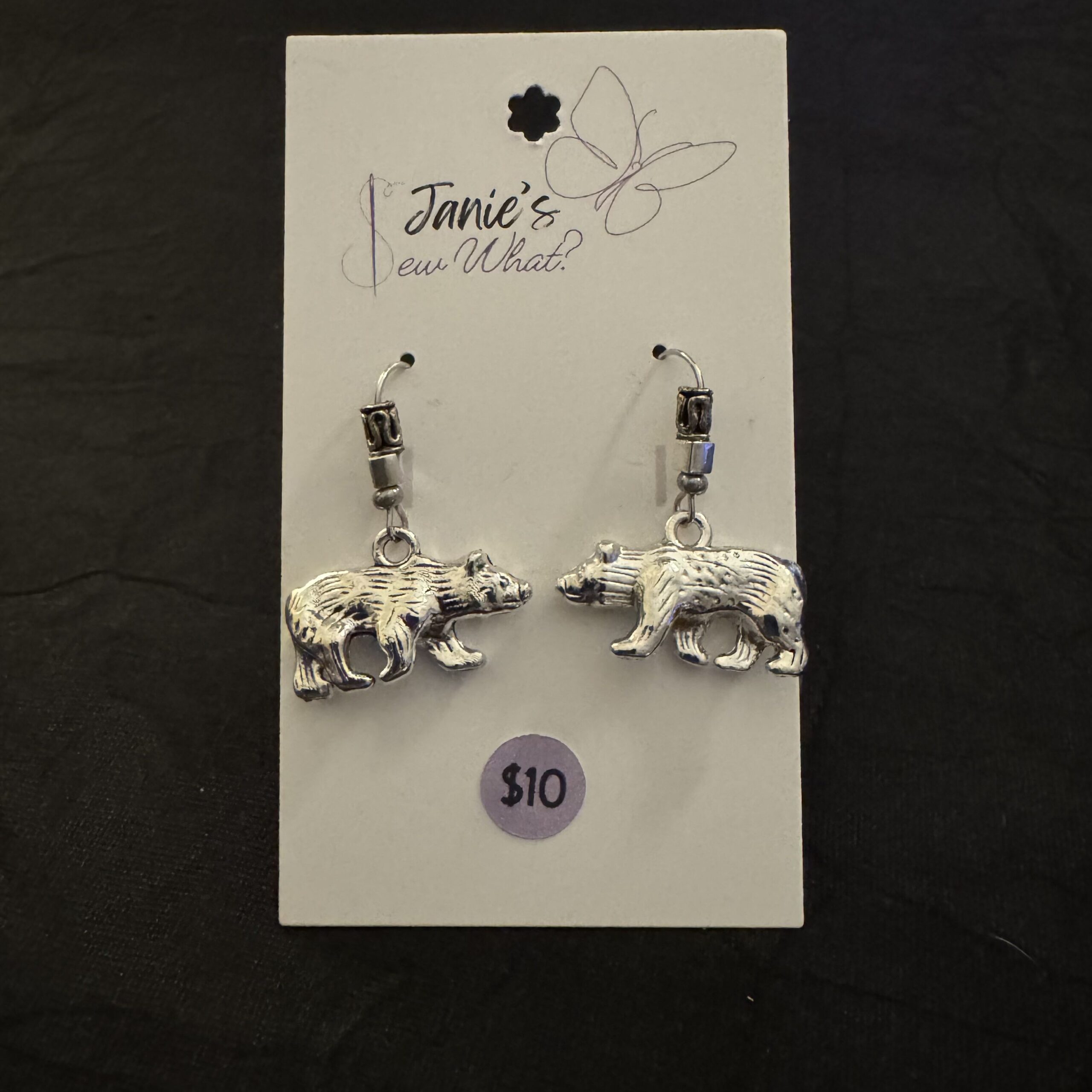 Earrings-Bears Bears - Image 1