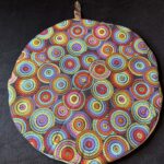 Colorful Circles Tortilla Bag