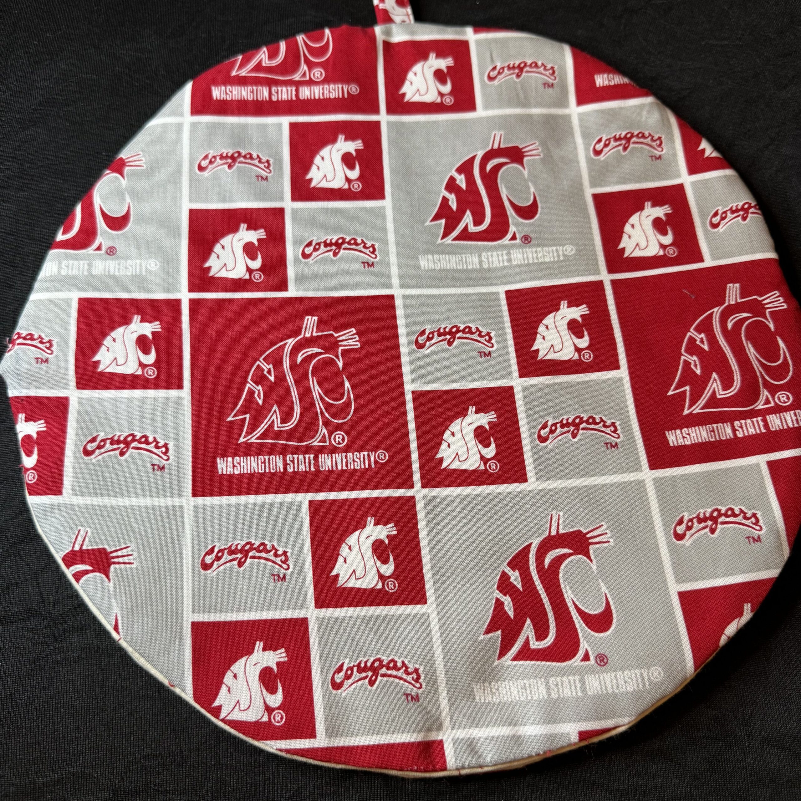 Tortilla_Potato_Bags-TB_WSUGrey WSU Grey Tortilla Bag - Image 1