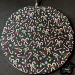 Christmas Candy Cane Tortilla Bag - Image 3