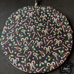 Christmas Candy Cane Tortilla Bag - Image 2