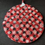 Christmas Snowflakes Tortilla Bag