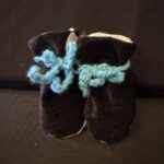 Corduroy Black Teal