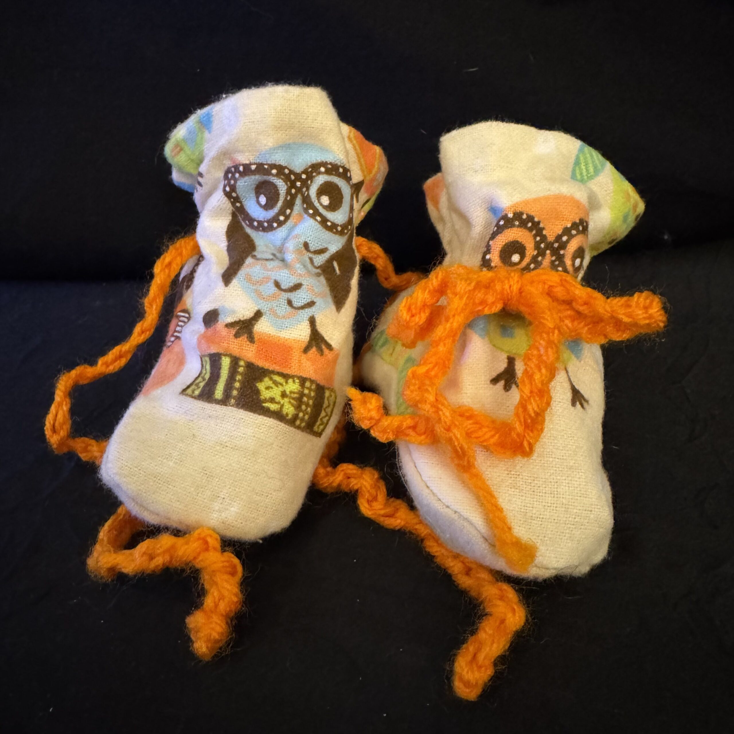 Baby_Booties-Medium-Owl-Orange Owl Orange - Image 1