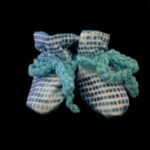 Teal Blue Print