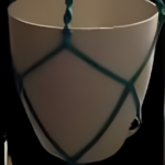 Blue Brown Bead