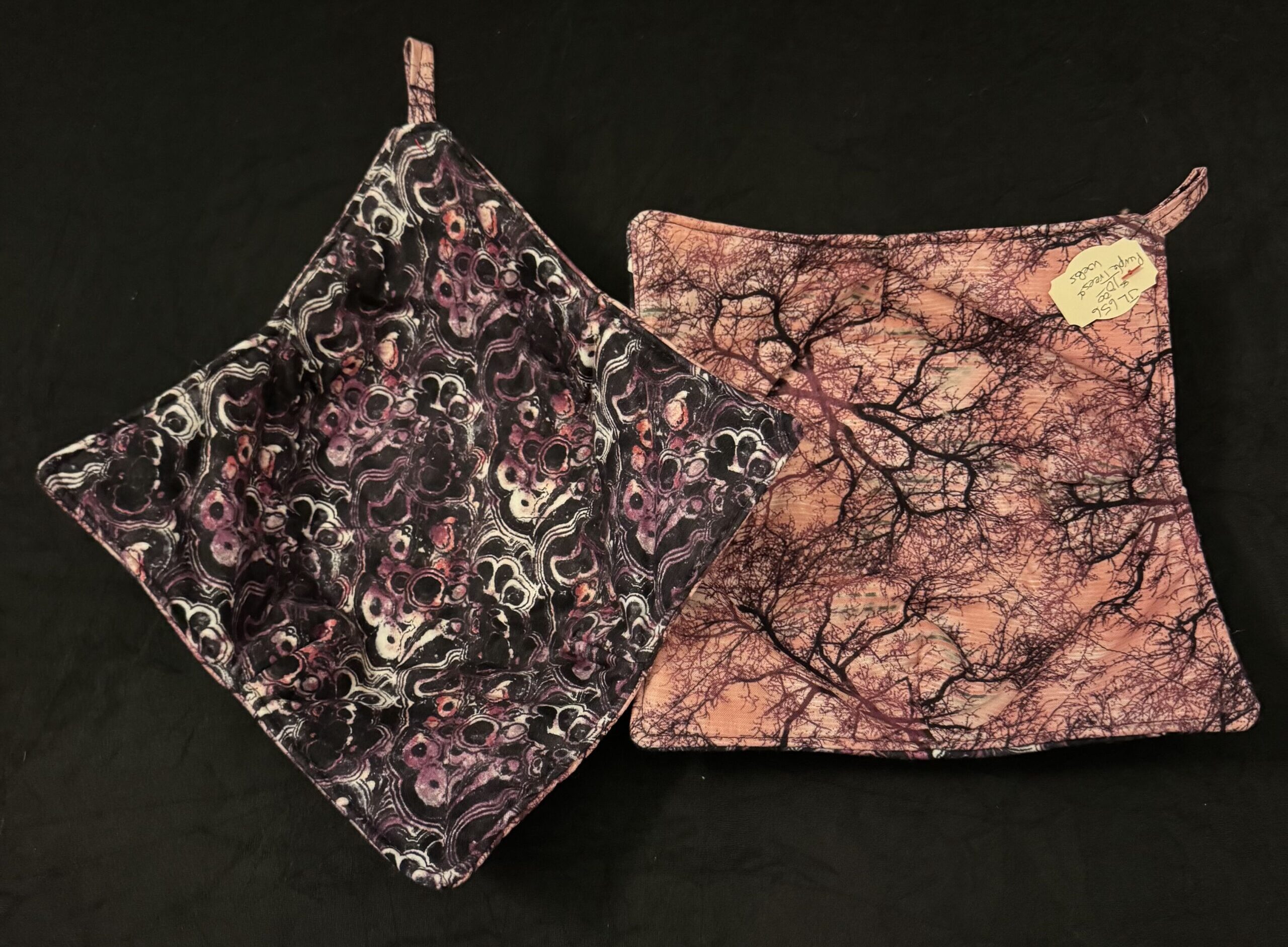 Bowl_holders-Janies_Bowls-JFBH_PurpleTrees JFBH Purple Trees - Image 1