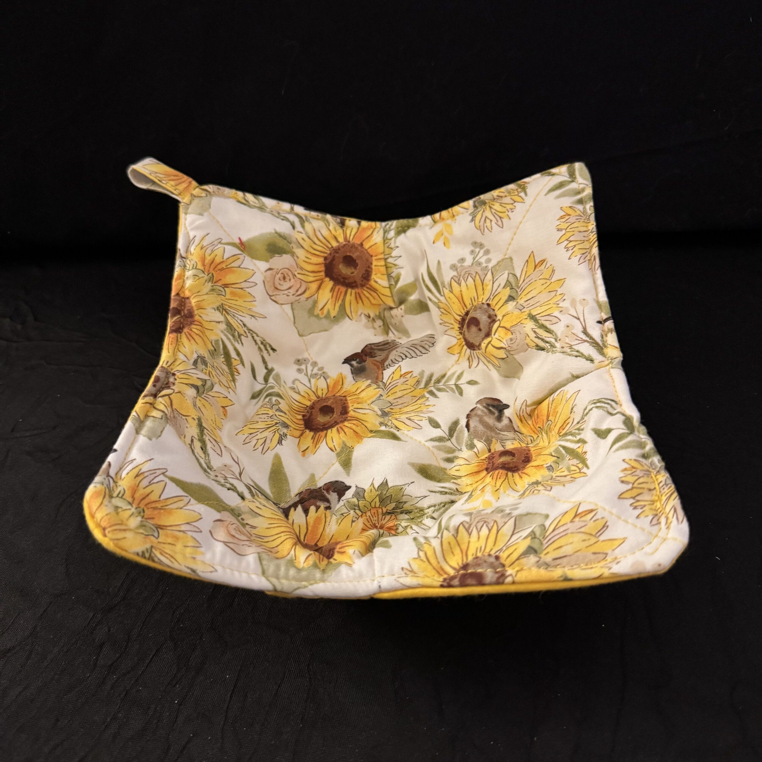 Bowl_holders-Moms_Bowls-Bird-Sunflower Bird Sunflower - Image 1
