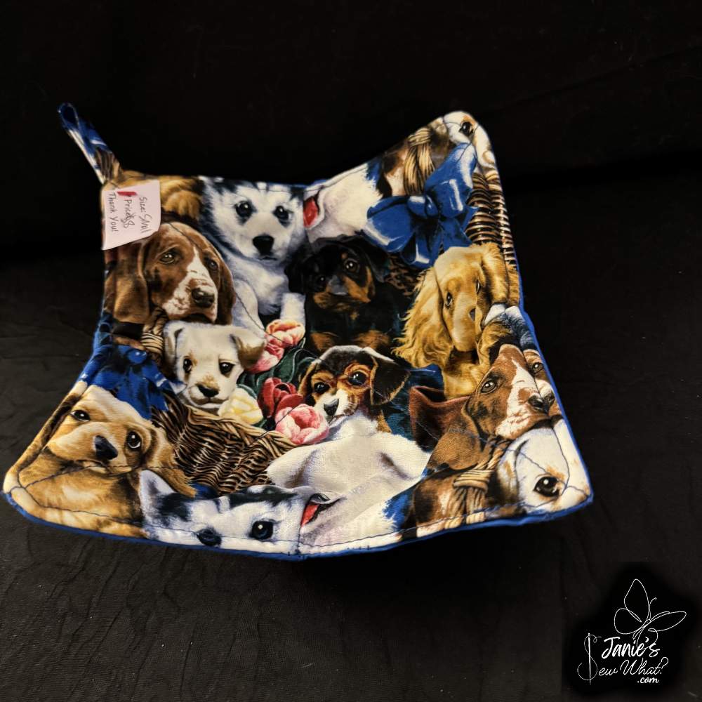 Bowl_holders-Moms_Bowls-Dogs-Blue_1000 Dogs Blue1 - Image 1
