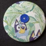 Card Bluey Leaves