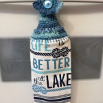 Crocheted Towel At The Lake