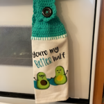 Crocheted Towel Avocado