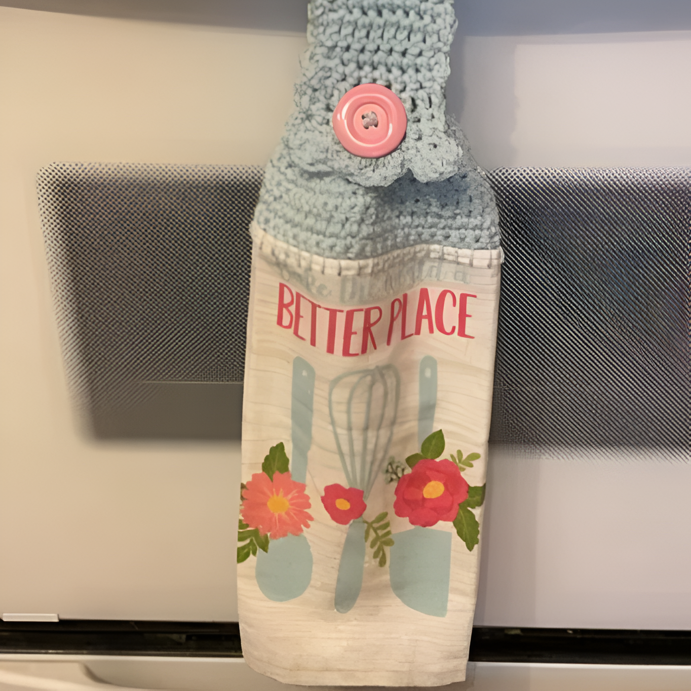 Crocheted Towel Better Place Crocheted Towel Better Place - Image 1