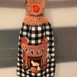 Crocheted Towel Fall -1