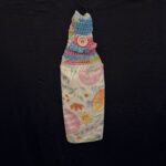 Crocheted Towel Easter Egg Varigated