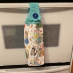 Crocheted Towel Easter Cat Egg