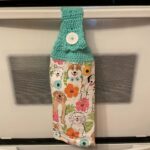 Crocheted Towel Easter Dog