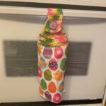 Crocheted Towel Easter Eggs Chick Varigated