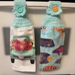 Crocheted Towel Flower Fish