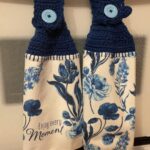 Crocheted Towel Spring Every Moment