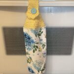 Crocheted Towel Spring Flower