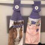 Crocheted Towel Pig Horse