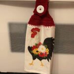 Crocheted Towel Rooster