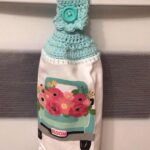 Crocheted Towel Flower Bloom