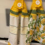 Crocheted Towel Lemon Yellow