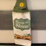 Crocheted Towel Sunflower Shine