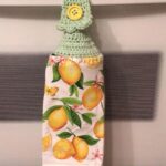 Crocheted Towel Lemons