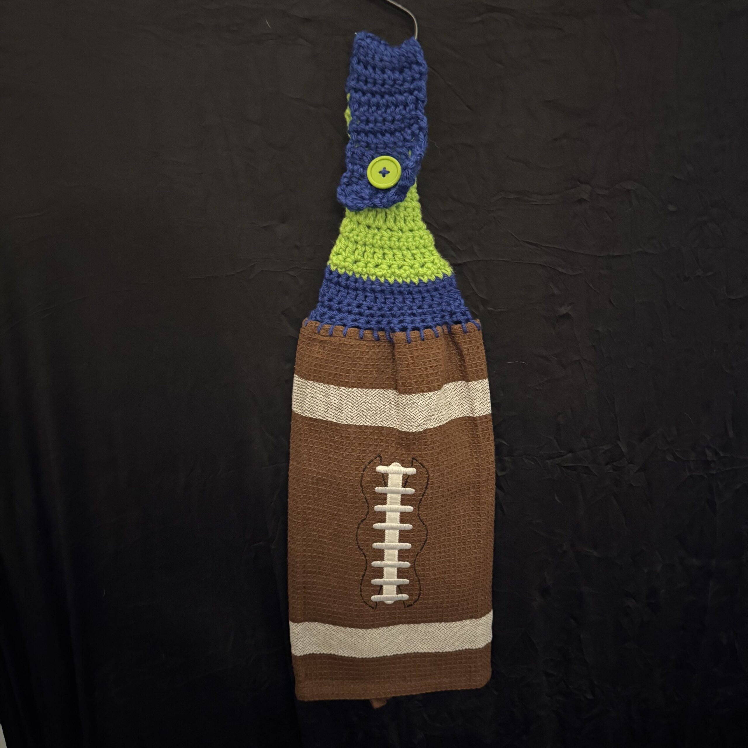 Crocheted Towel Sea Hawks