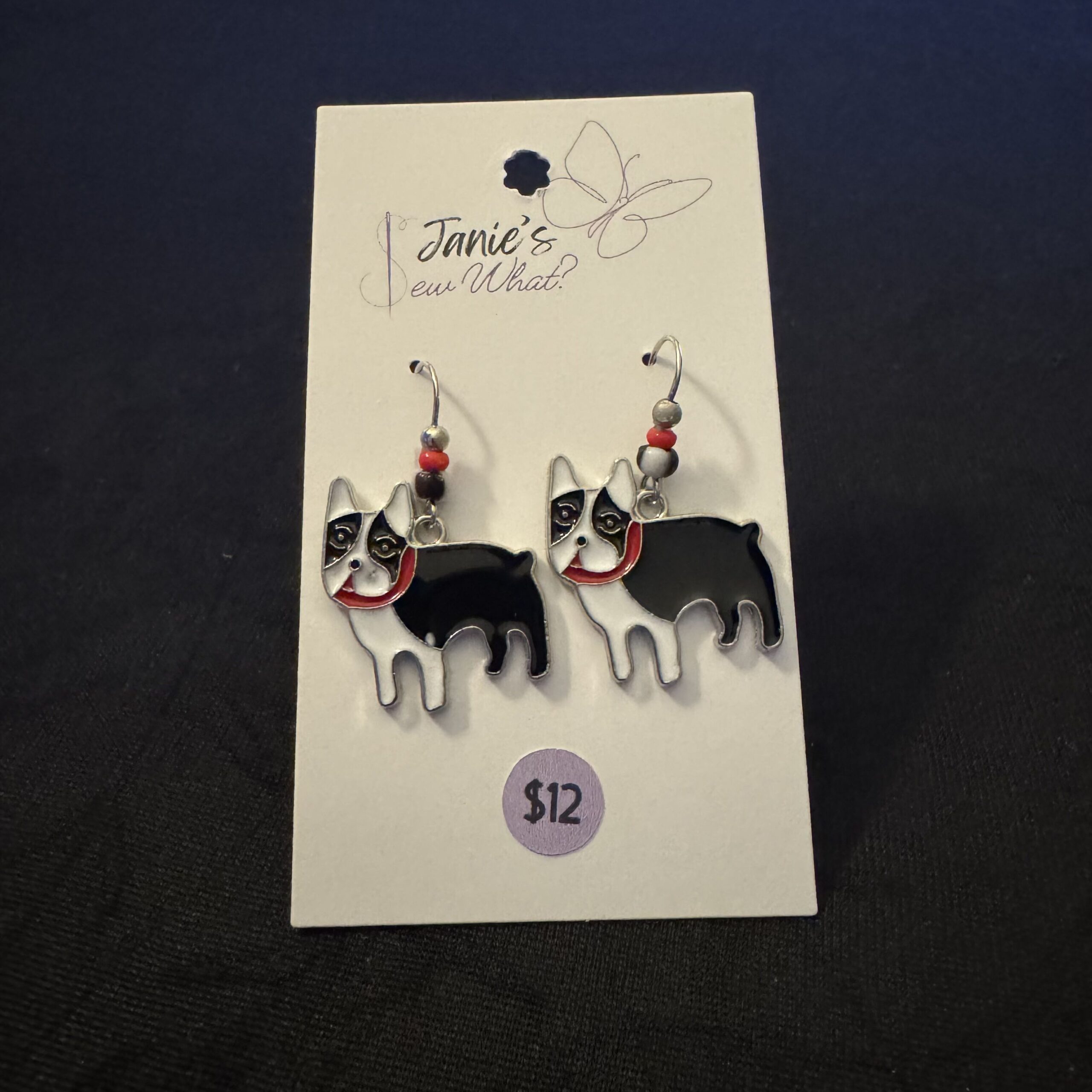 Earrings-Dog_Winston Dog Winston - Image 1