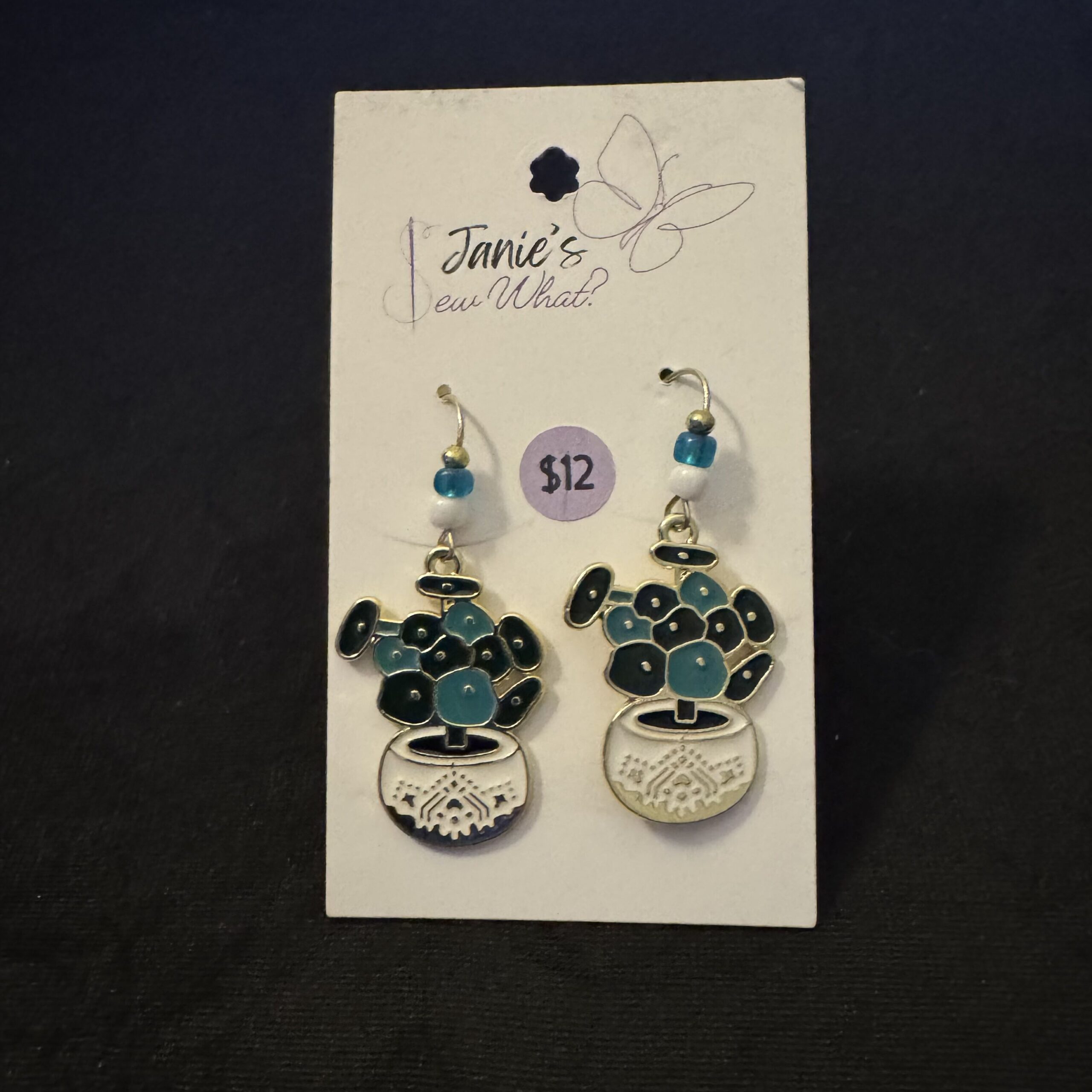 Earrings-Plant_Fancy Plant Fancy - Image 1