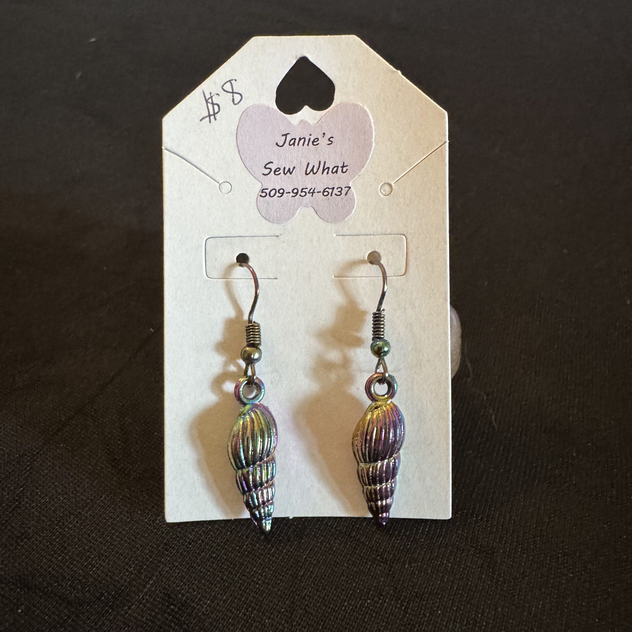 Earrings-SeaLife_SpiralShell SeaLife SpiralShell - Image 1