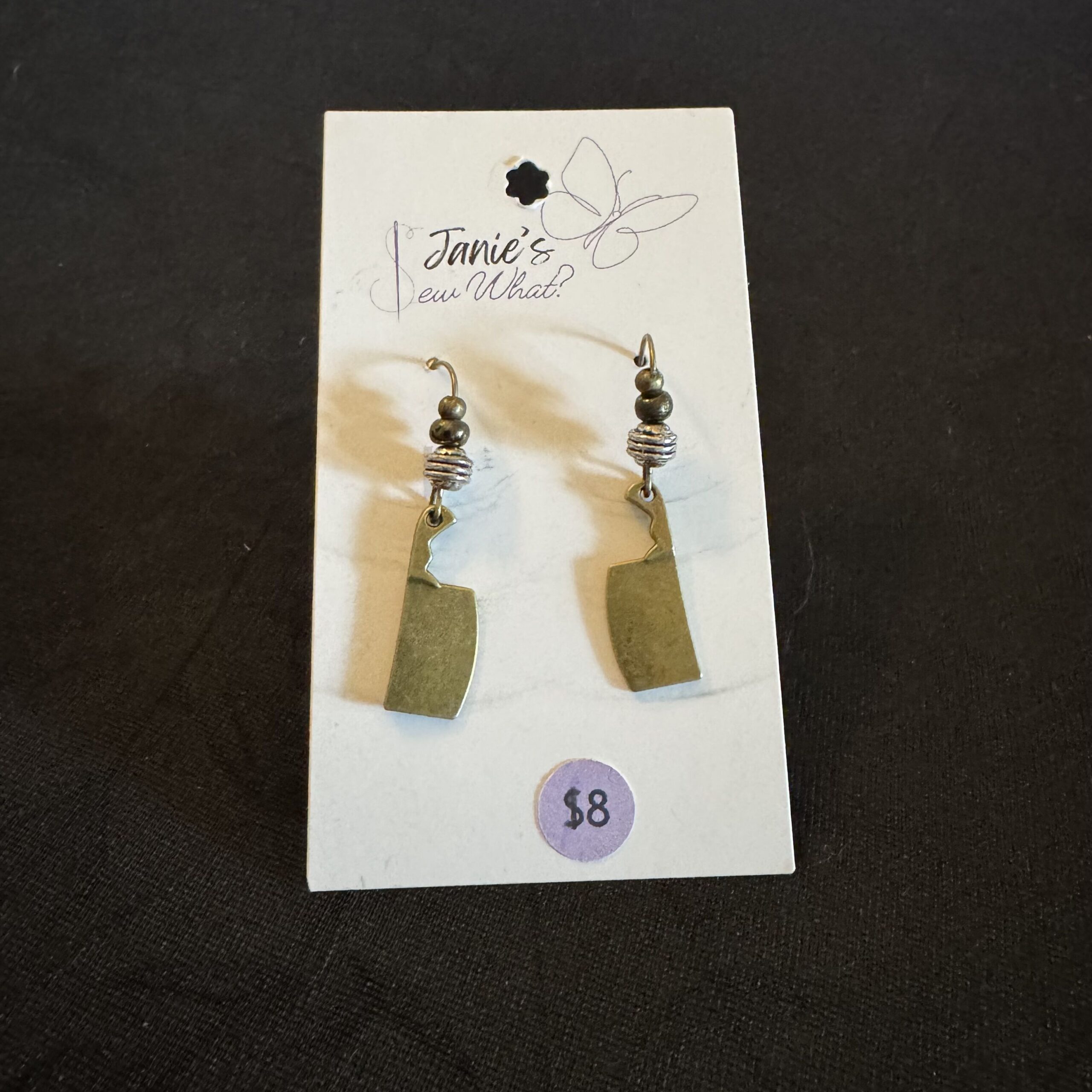 Earrings-Tools_BronzeCleaver Tools BronzeCleaver - Image 1