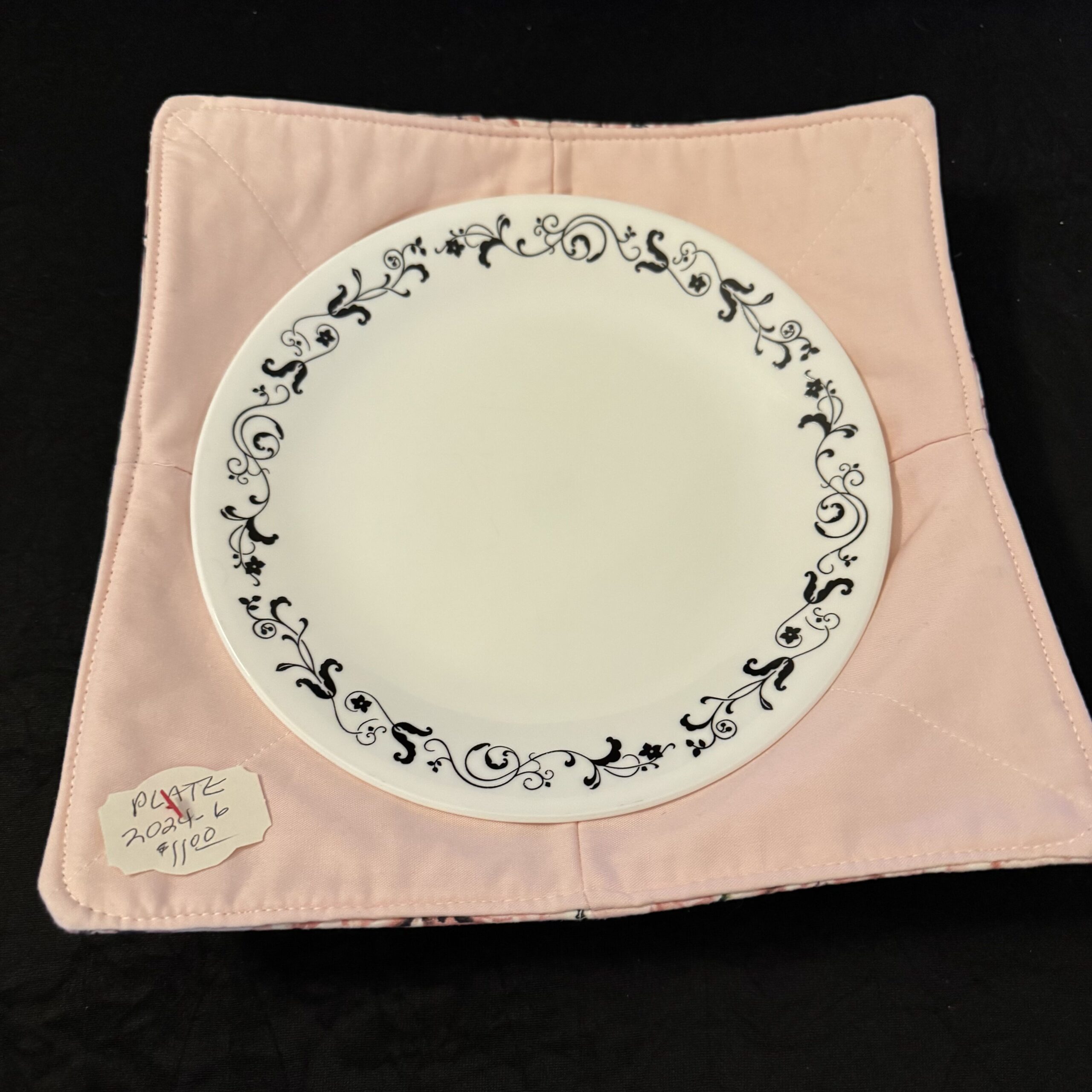 Plate_TV_Dinner_Holders-Plate_Holders-DinnerRoses2 Plate Holders Dinner Roses2 - Image 1