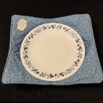 TV Dinner Holders Blue Floral2