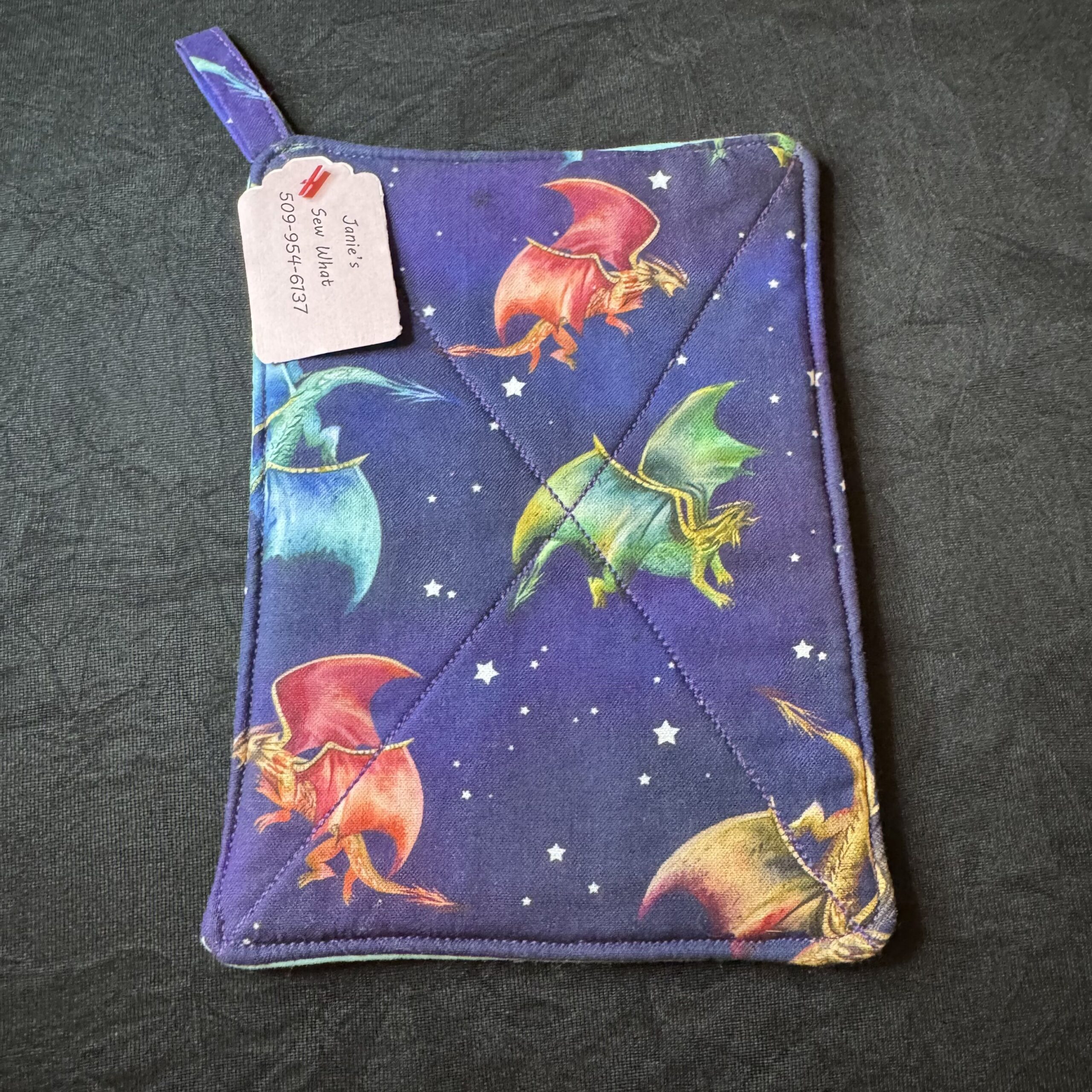 Pot_Holders-PotHolder_Dragons Pot Holder Dragons - Image 1