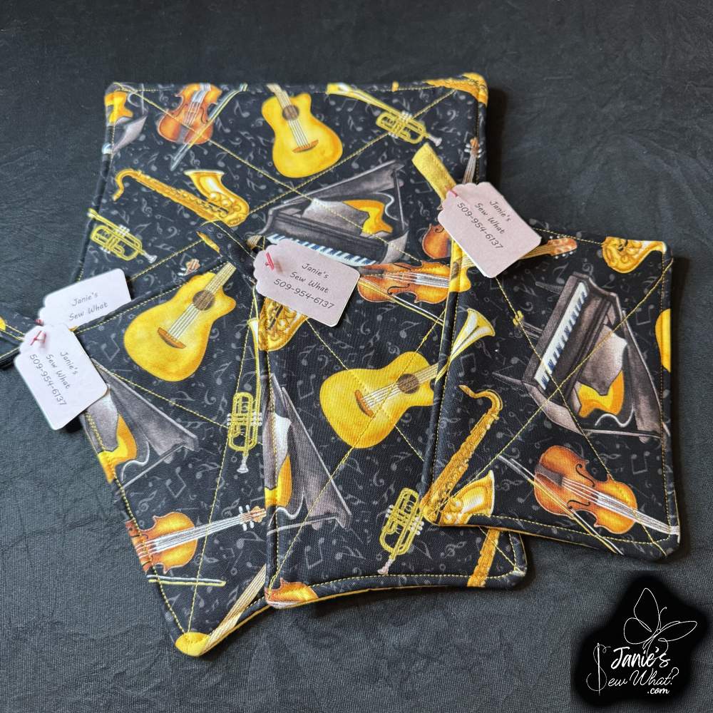 Pot_Holders-PotHolder_Music_1000 Pot Holder Music - Image 1