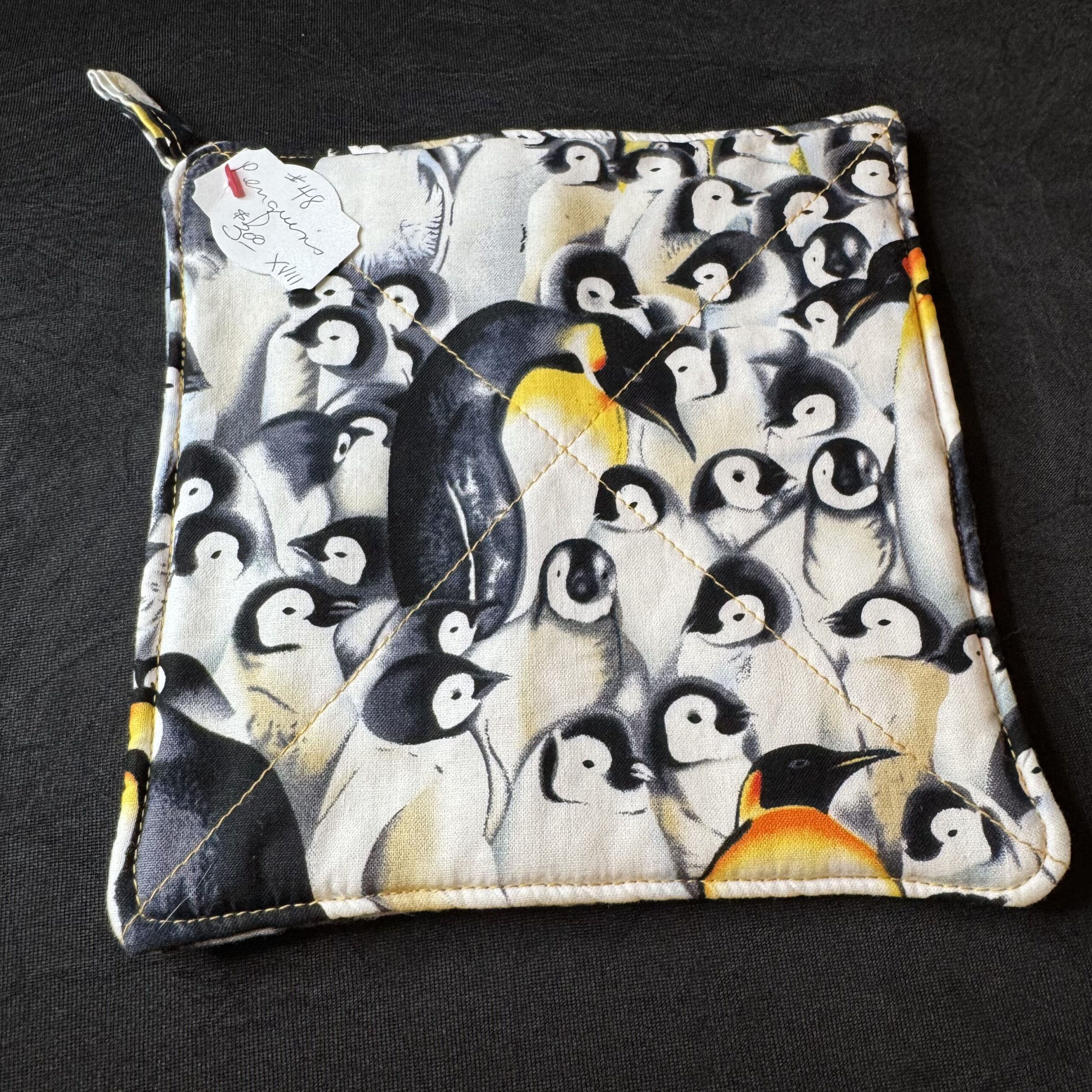 Pot_Holders-PotHolder_Penguins Pot Holder Penguins - Image 1