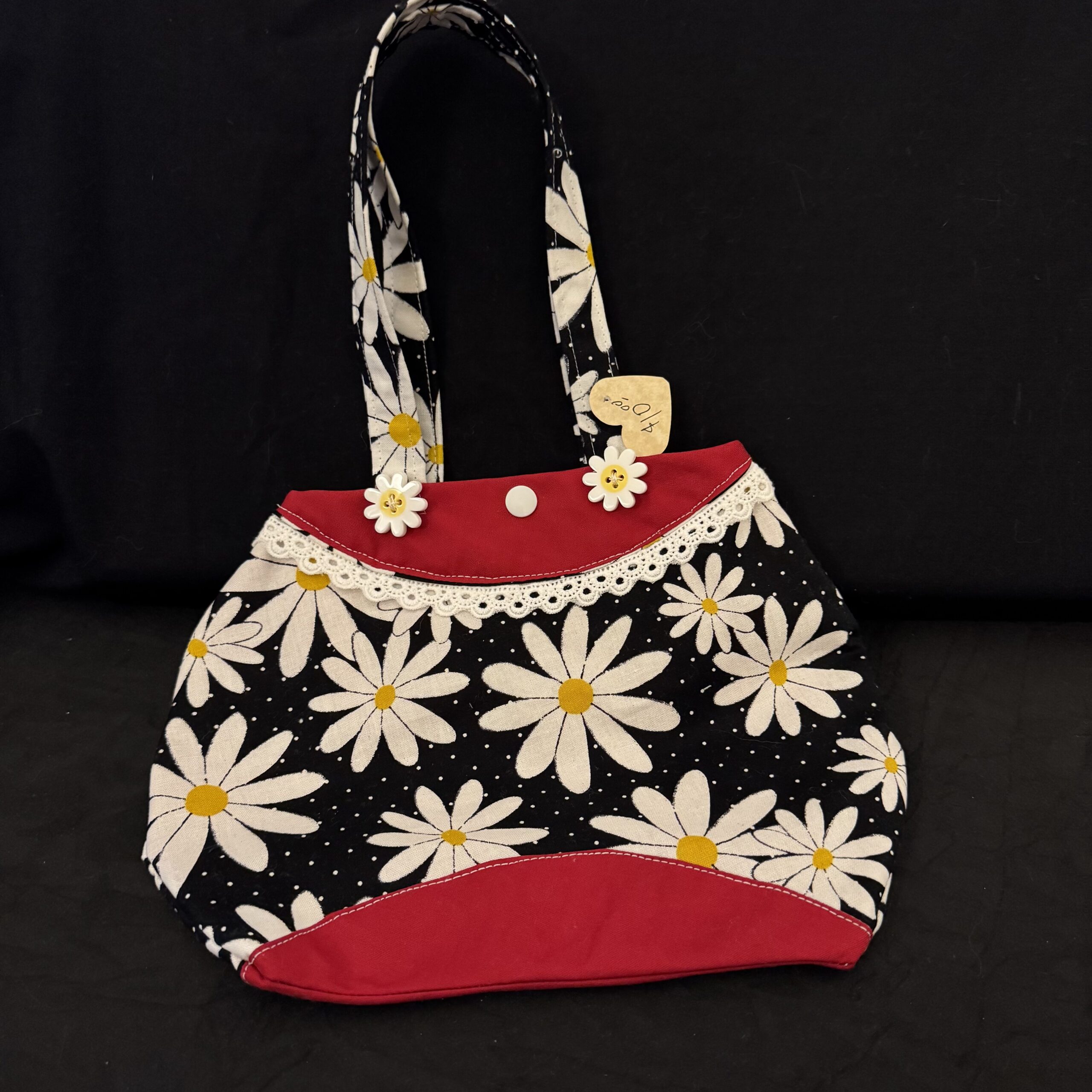 Purses_Bags-Daisy-Red-Small Daisy Red Small - Image 1