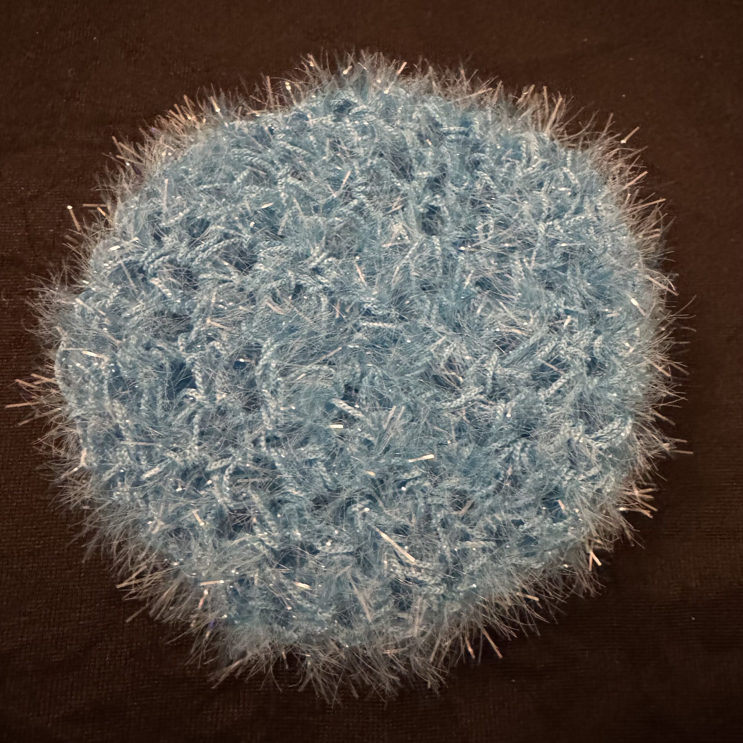 Scrubbies_Sponges-Scrubby_LightBlue Scrubby Light Blue - Image 1