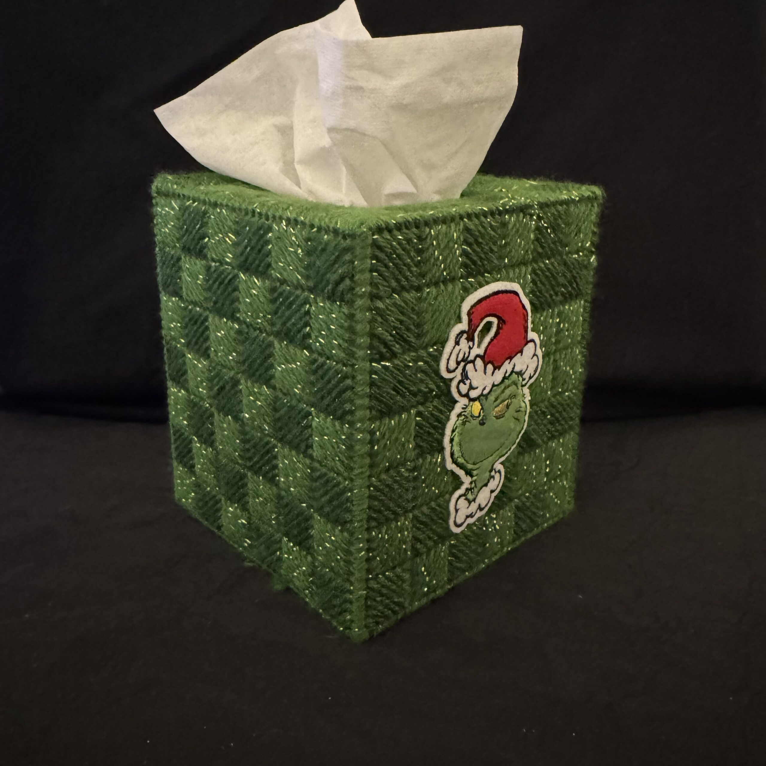 Tissue_Box_Covers-Cube-Grinch-1 (1) Grinch 1 - Image 1
