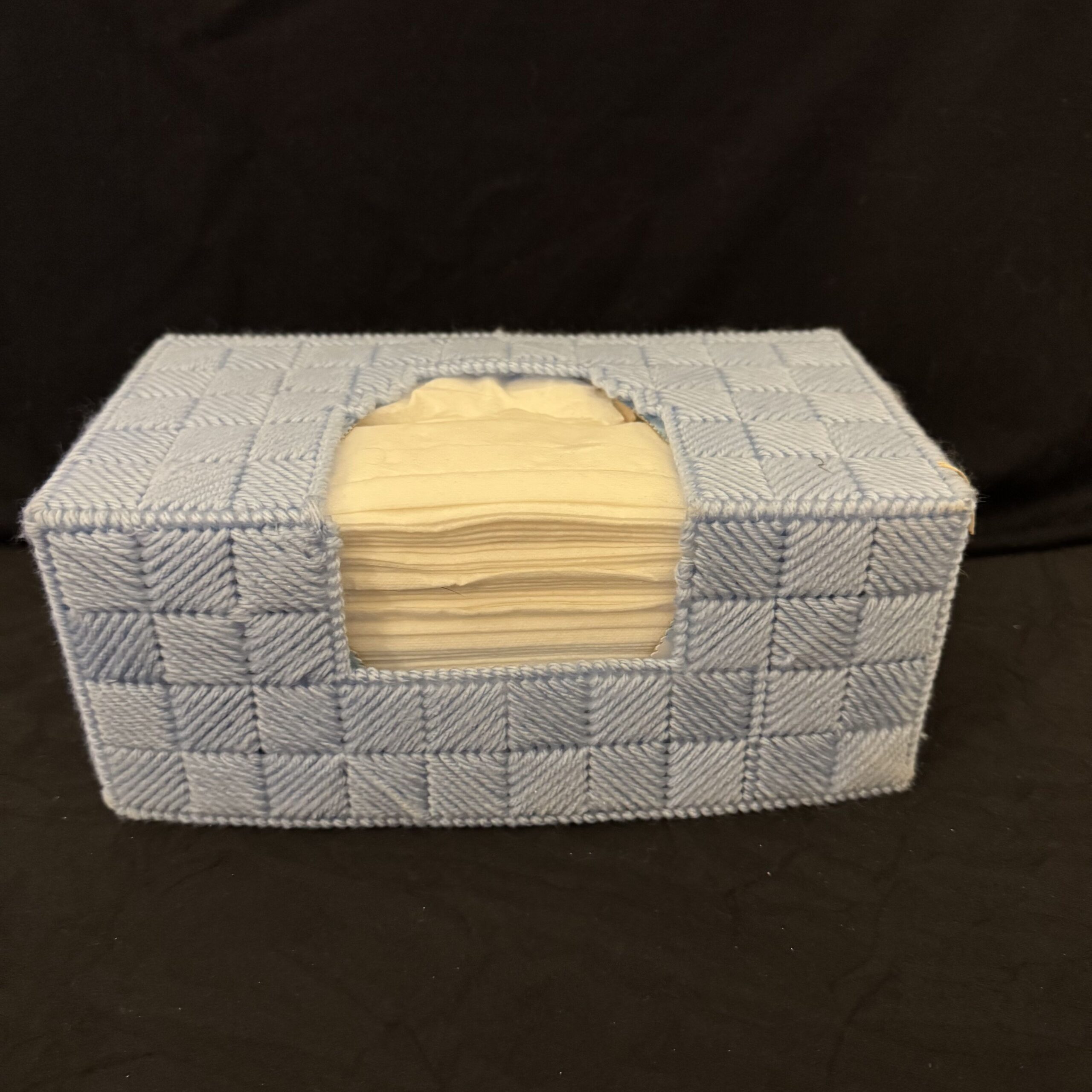 Tissue Boxcover Blue
